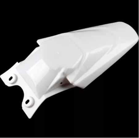Amosa Electrical Rear Fender Mini White, Kawasaki KLX110 Bbr Bse PH08 50-160cc Pit Dirt Bike Motorcycle, 1596059