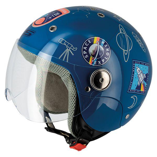 S-Line Kids Helmet Large 51-52cm - Sputnik S775 Blue, S-line Jjs3g1003