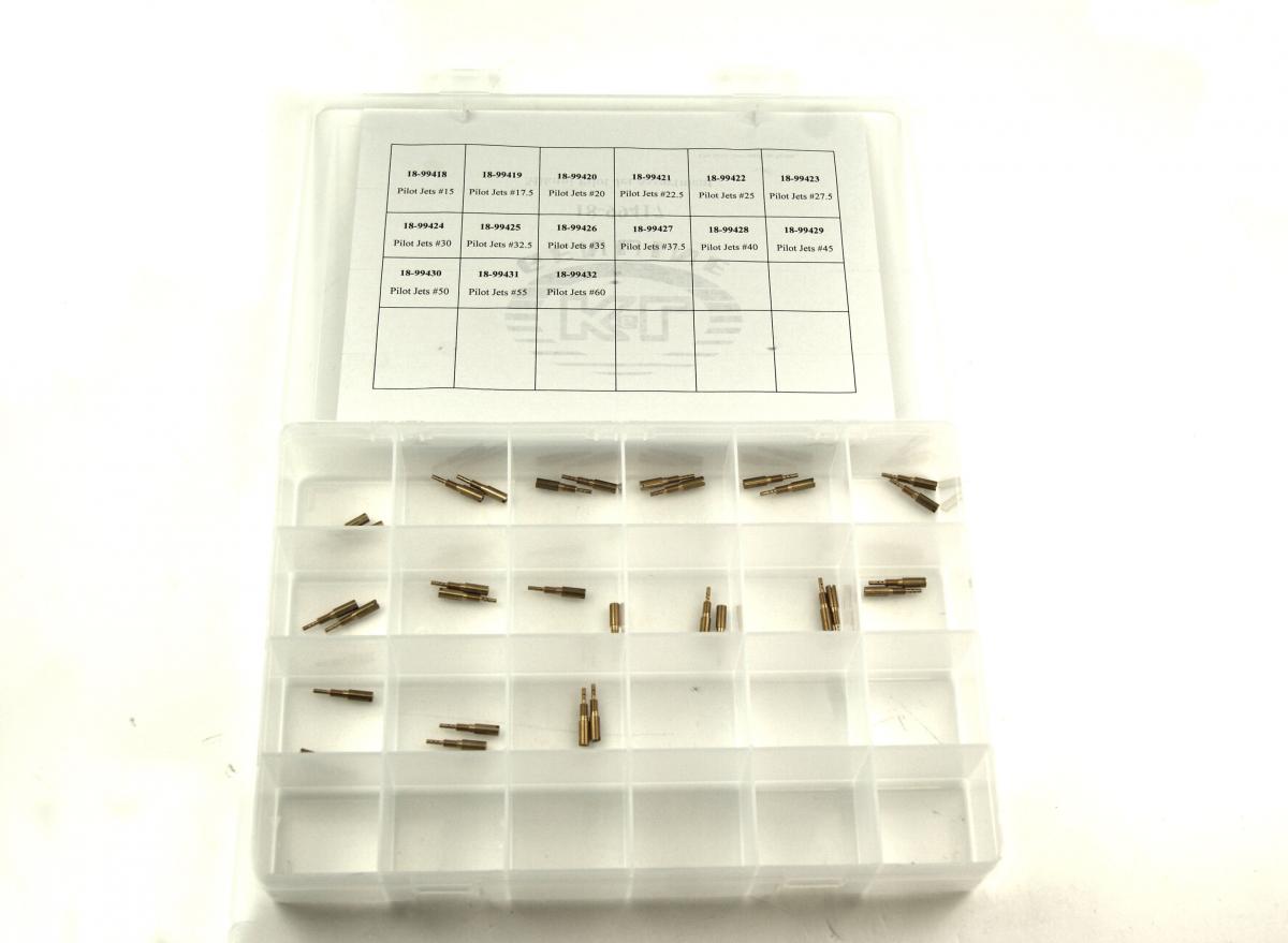 K&L Supply Mikuni Hsr Pilot Jet Kit, K&l 18-99417 #15-#60, HSR40 HSR42 HSR45