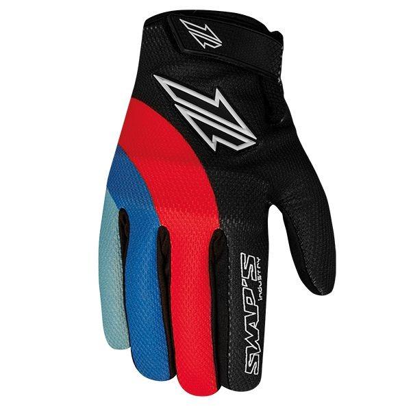 Swaps Glove MX Swaps Black/red/blue - Medium, Gan095nrbm