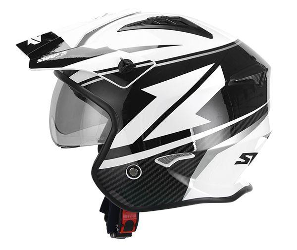 Swaps Helmet Jet - Xs 54cm White/black, Swaps S769, Jtr2g1101