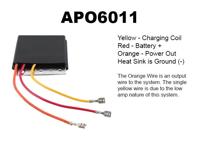 Arrowhead Electrical Regulator / Rectifier Polaris Pwc, Arrowhead Apo6011, 230-22156, 4010387, Polaris Pwc Pro 1200 2000-01 Polaris Pwc Octane 2002-04