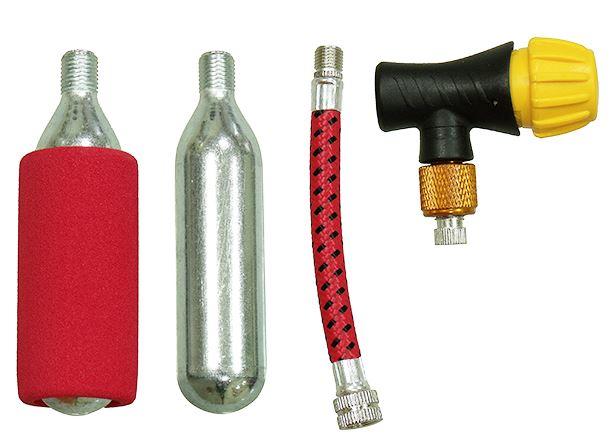 FIR Tyre Repair Kit with Inflater + 2 X 16g Co2 Cartridge