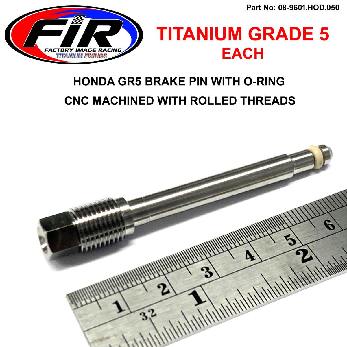 FIR Gr5 Honda Brake Pin 50mm Ea, 43215-kz4-j41 / 43215kz4j41