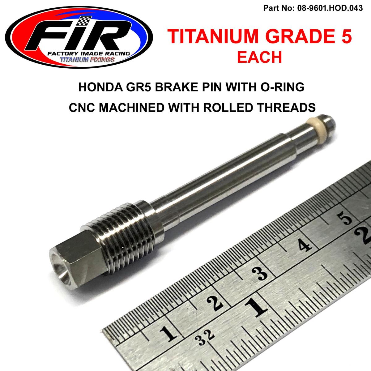 FIR Gr5 Honda Brake Pin 43mm Ea, 45215-hp1-006 / 45215hp1006
