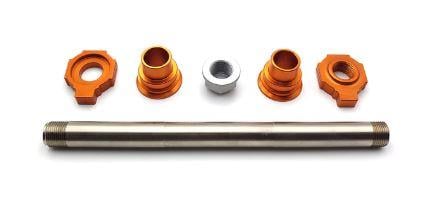 FIR Rear Spindle & Nut Kit 02-15 KTM Husqvarna 50310085044 77310085044 50310099000