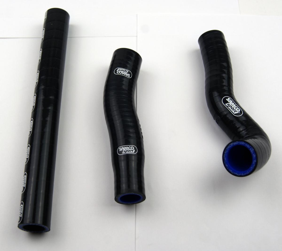 Samco Sport Coolant Hose 3 Piece Kit Black 19-23 Gas Gas Husqvarna KTM 125 150 Samco Sport KTM-105-bk
