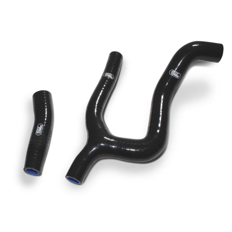 Samco Sport Coolant Hose 2 Piece Kit Black 20-23 Gas Husq KTM 250 Thermostat Bypass Samco KTM-116-bk