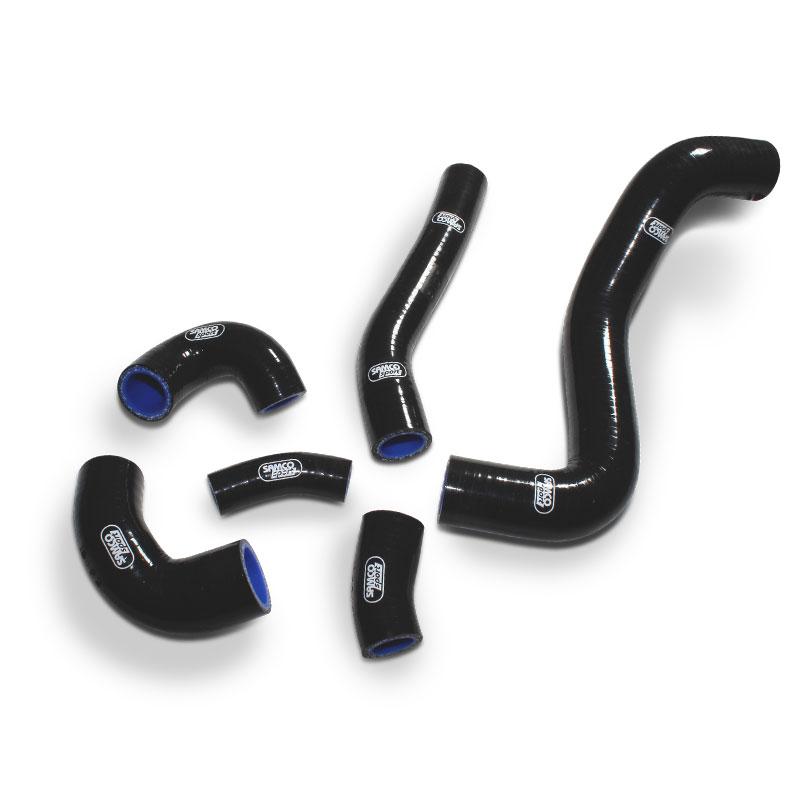 Samco Sport Coolant Hose 6 Piece Kit Black 20-23 Gas Husq KTM 250 Oem Design Samco KTM-115-bk