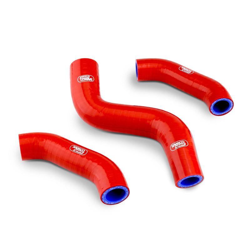 Samco Sport Coolant Hose 3 Piece Kit Red 19-23 Gas Gas Husqvarna KTM 450 Samco Sport KTM-108-rd