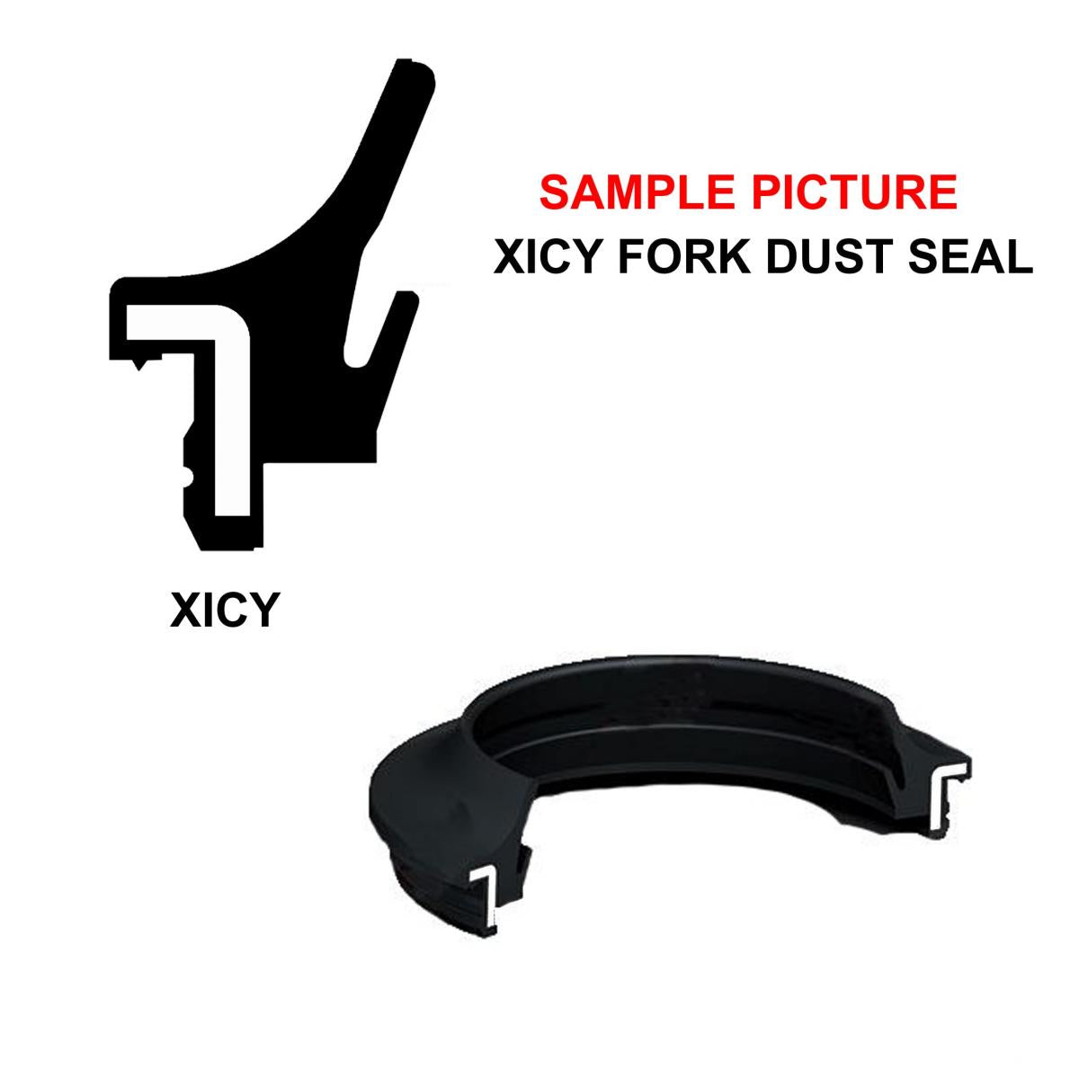 Dirt Racing Dust Seal Xicy 49x60.5/64x6/14ss, F2379 / Each / 92093-0657, !!! Dirt Racing Kit's !!!