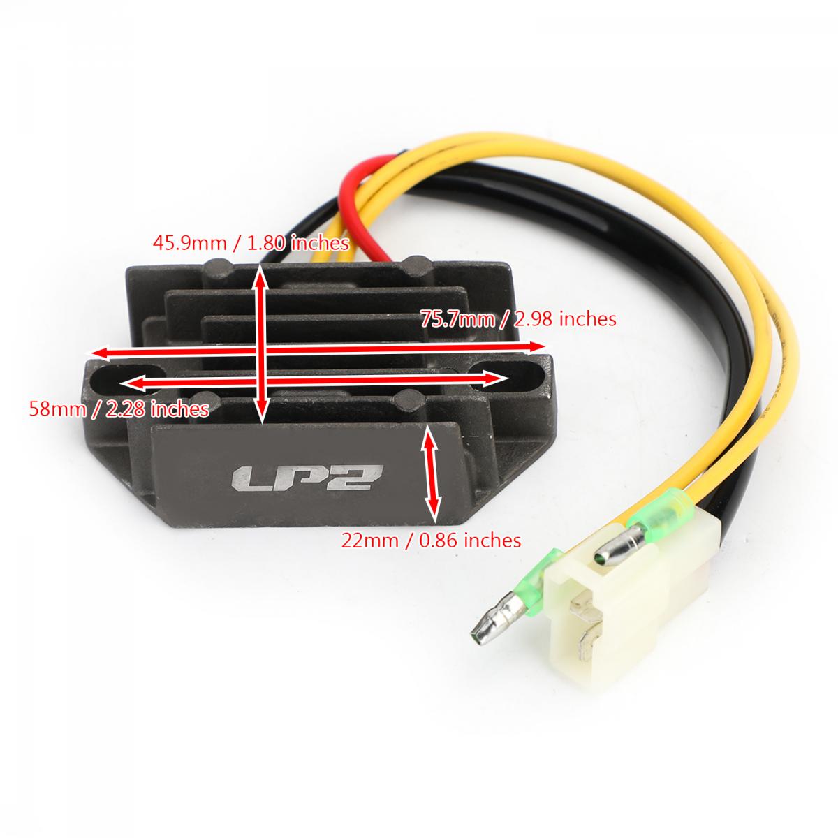 Arrowhead Electrical Regulator Rectifier Husqvarna, TC250 2003-2008, TC450 2003-2010, TC510 2005-2009, TE250 2003-2009, TE310 2009-2010, TE450, 8000a1431, 800091978