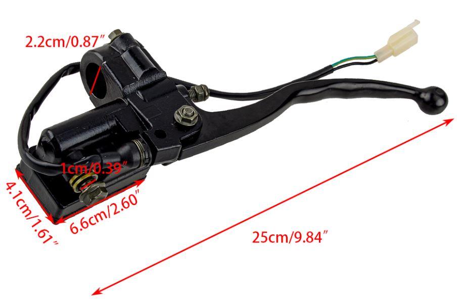FIR MASTER CYLINDER FRONT BRAKE YAMAHA, XT600 XT550 TT250 XT225 YFM250