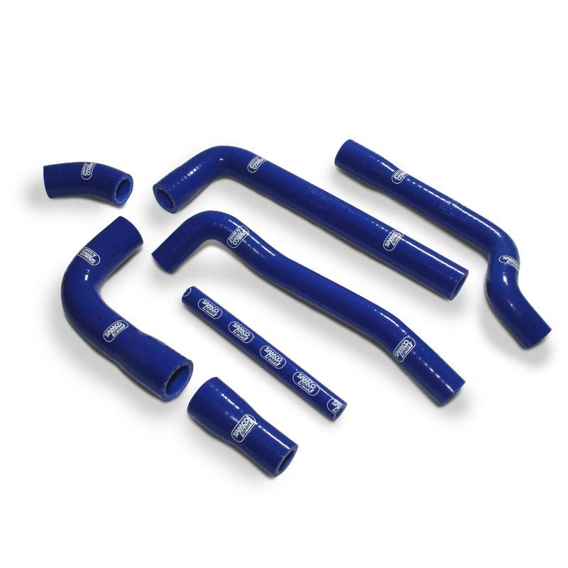 Samco Sport Coolant Hose 7 Piece Kit Blue 18-20 Gas Gas 250 300 EC XC Oem Design Samco Sport Gas-8-bu