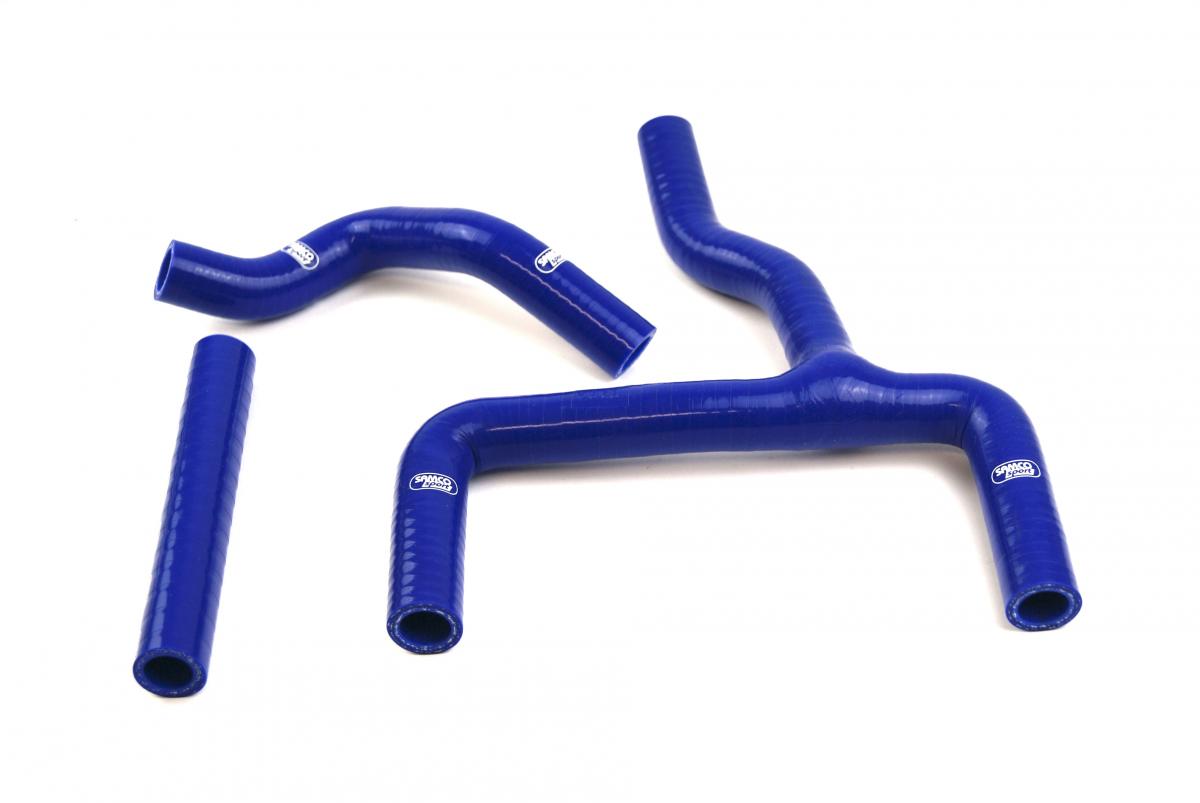 Samco Sport Coolant Hose 4 Piece Kit Blue 18-19 Beta 125 200 Rr Thermostat Bypass Samco Bet-13-bu
