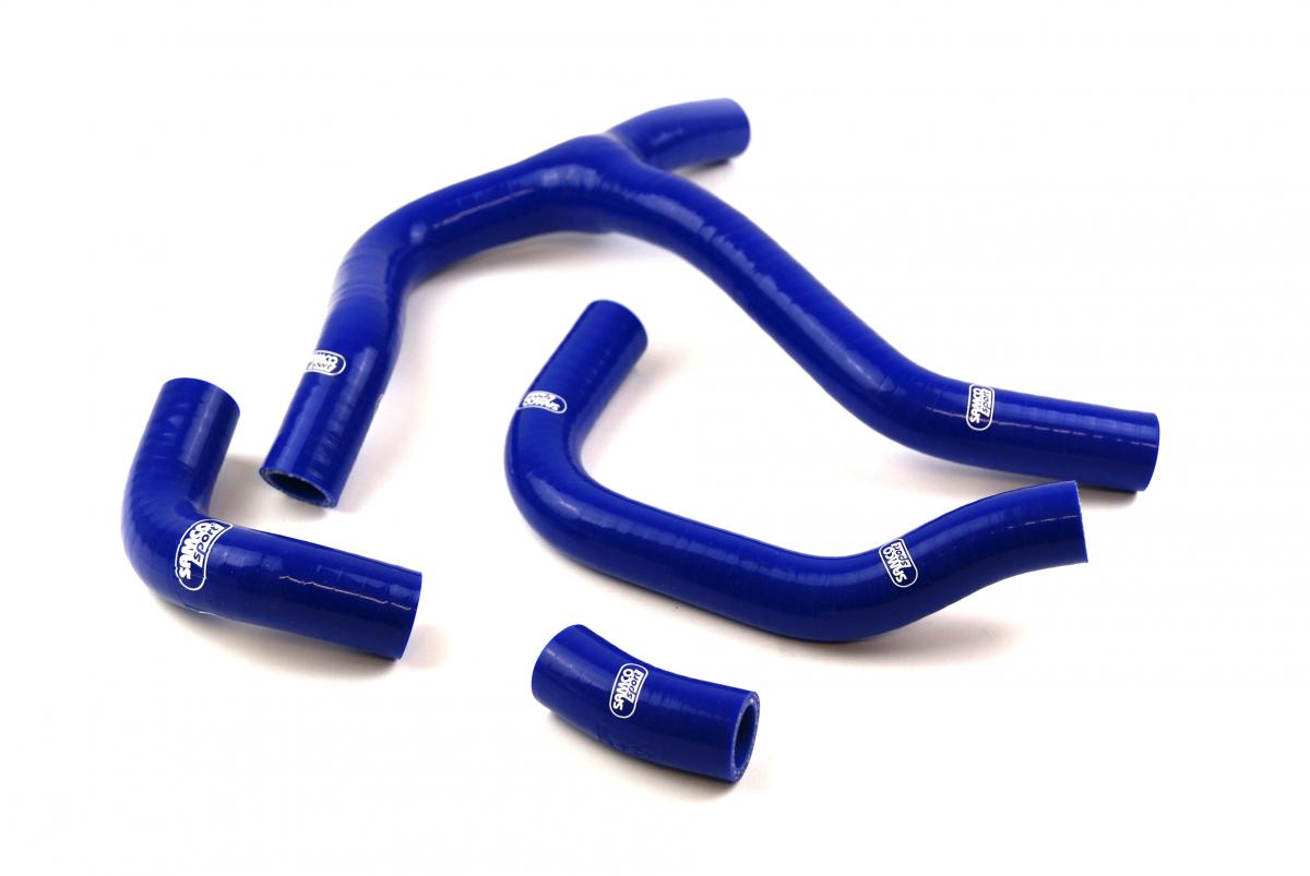 Samco Sport Coolant Hose 4 Piece Kit Blue 13-14 Honda 450 CRF R 'y' Race Design Samco Sport Hon-83-bu