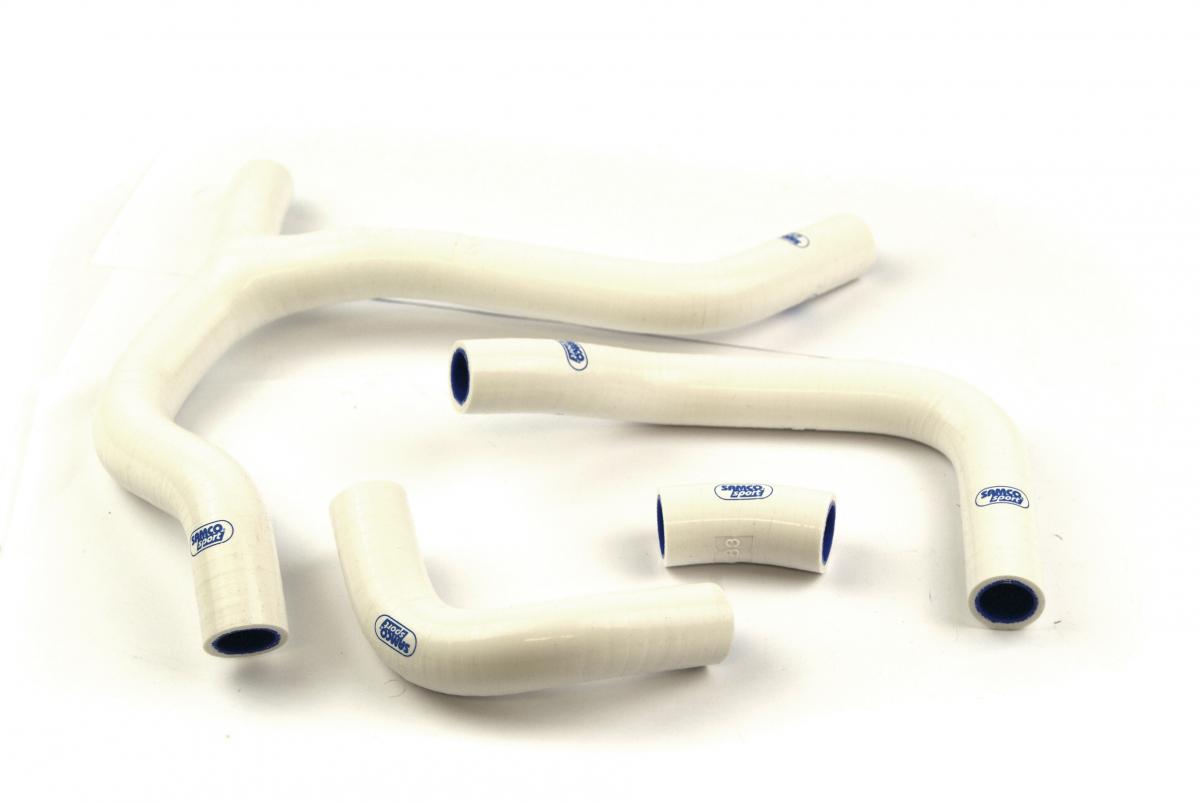 Samco Sport Coolant Hose 4 Piece Kit White 13-14 Honda 450 CRF R 'y' Race Design Samco Sport Hon-83-wh