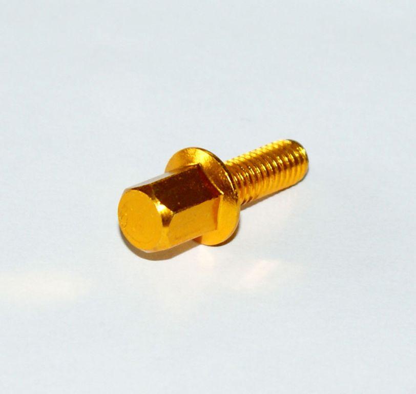 Dirt Racing M6x20mm Bolt Alum.gold