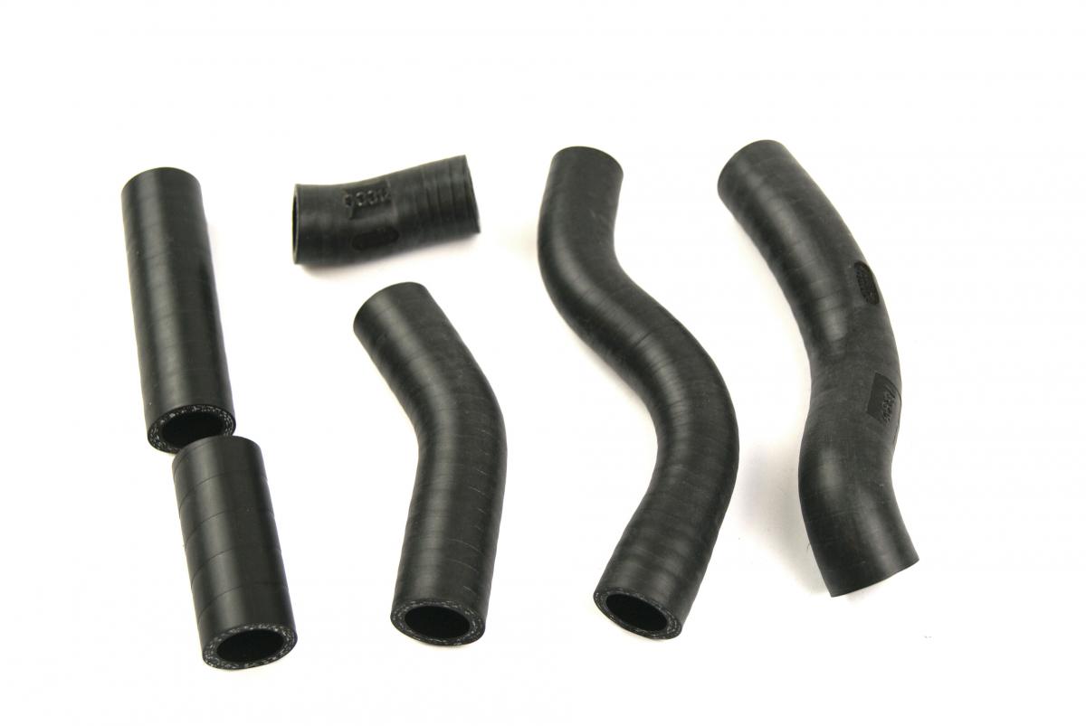 Samco Sport Coolant Hose 6 Piece Kit Black 13-17 KTM Husqvarna 85 SX Oem Design Samco Sport KTM-82 Cb