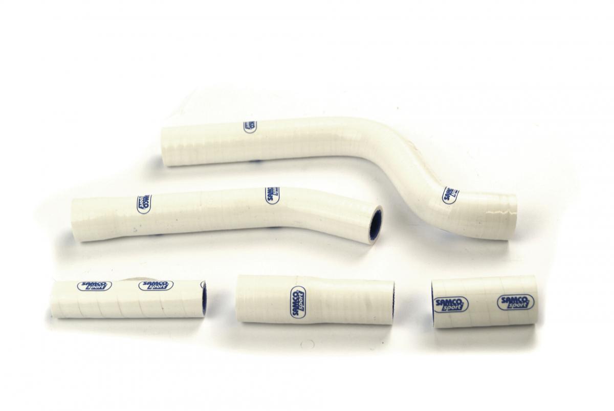Samco Sport Coolant Hose 5 Piece Kit White 10-13 Yamaha 250 YZ F Oem Design Samco Sport Yam-57-wh