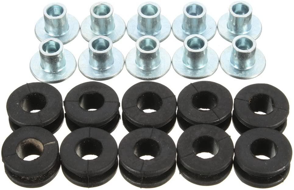 FIR Fairing Rubber Grommets & Bushes Kit Pack of 10