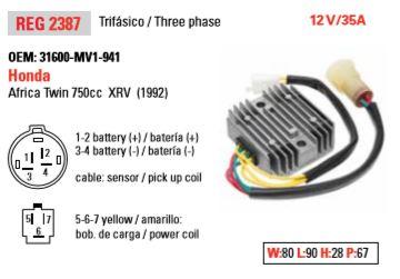 K&L Supply Regulator 12v 31600-mcw-d61