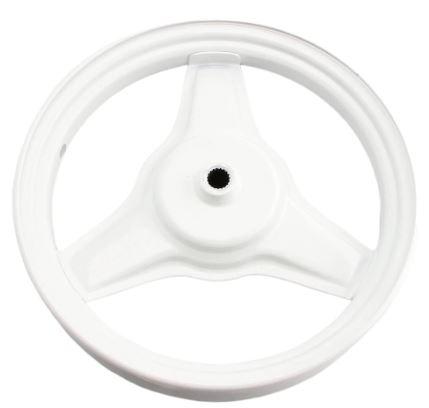 FIR WHEEL REAR WHITE PW50, Yamaha PW50. 5M0-25390-00-FH