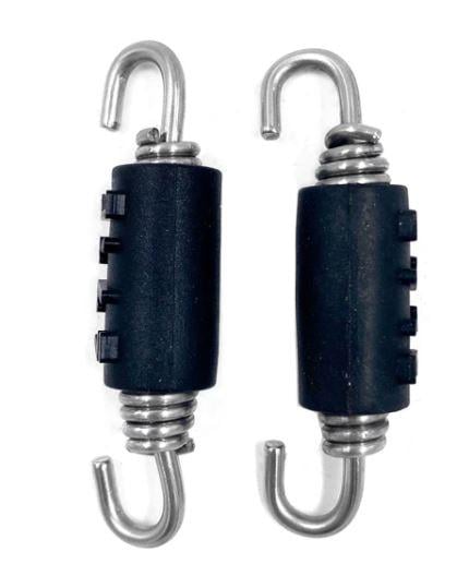 FIR Exhaust Spring 60mm Pk-2 Swivel Both Ends with Anti Vibration Rubber