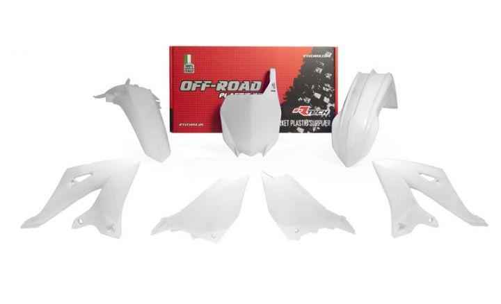 Rtech Plastics Plastic Kit/5 2022-25 YZ125/250 White, Rtech R-kityz0-bn0-022