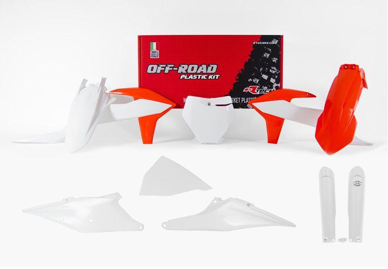 Rtech Plastics Plastic Kit/7 2019-22 KTM SX/SXF, Oem 19-20 / 22 Colours, Rtech R-kitKTM-oem-609