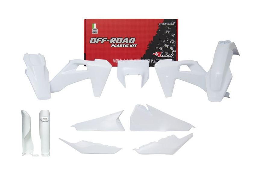 Rtech Plastics Plastic Kit/7 2020-23 TE/FE White, Rtech R-kithsq-bn0-620