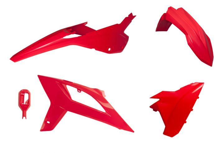 Rtech Plastics Plastic Kit/5 2020-22 Beta RR125-480 Red, Rtech R-kitbet-rs0-520