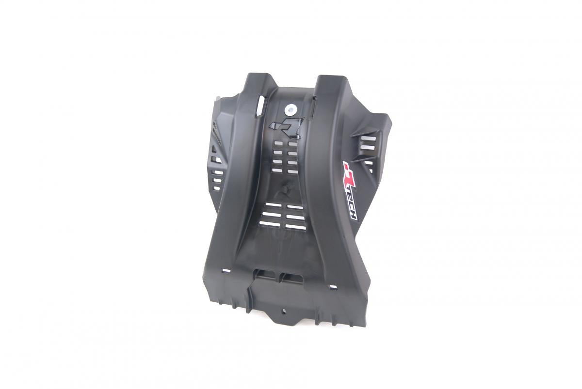 Rtech Plastics Plastic Skid Plate Yamaha YZ125/x 2005-25, Rtech R-pmyz0nr0125, Plastic Engine Cover Black