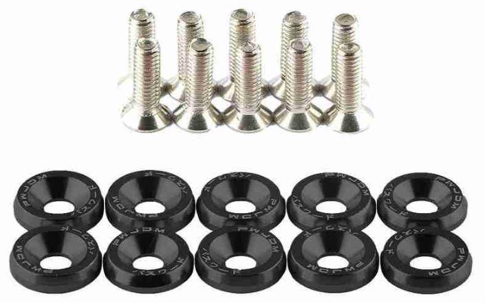 FIR Bolt & Washer Pack-10 Black