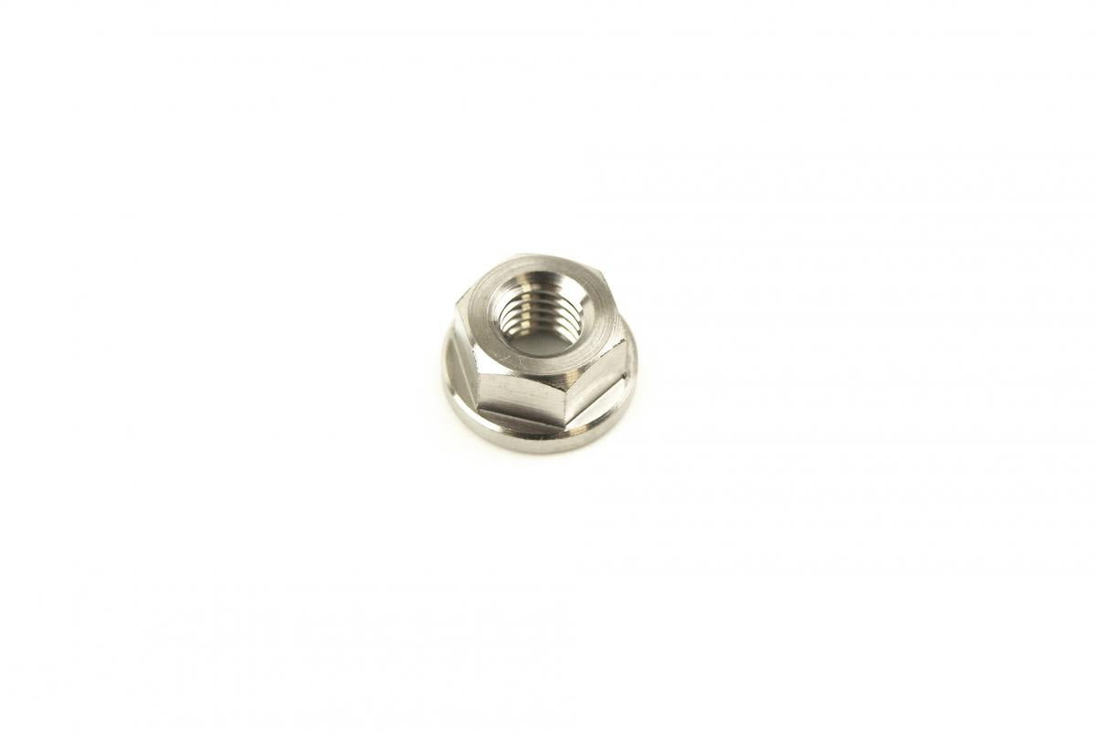 FIR TITANIUM M6X1.00mm FLANGE NUT, TITANIUM GRADE 5 / EACH