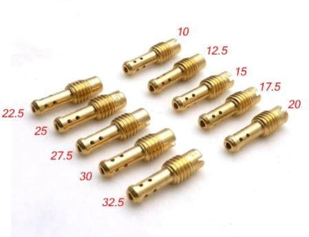 FIR Carburetor Jet Kit 10pcs Mikuni, Vm Tm Tmx, 8 Bleed Holes, 12.5 ,15 ,17.5, 20, 22.5, 25 ,27.5 ,30 ,32.5