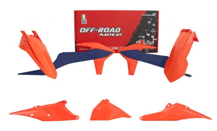 Rtech Plastics Plastic Kit/5 2020-23 EXC/EXC-f Oem 2022, Rtech R-kitKTM-oem-423
