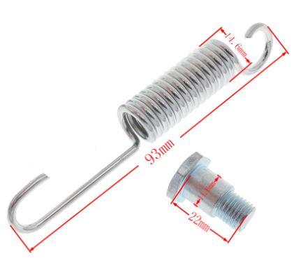 DIRT RACING  SPRING & PIVOT SIDESTAND CRF50 TTR LIFAN YX ZONSGHEN SSR DIRT PIT BIKE