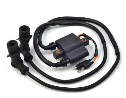 Dirt Racing Ignition Coil Spark Plug & Cap Twin Output 2004-2006 Polaris Sportsman 600 700 4010898