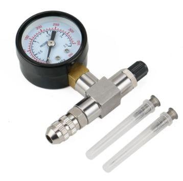 FIR Suspension Shock Nitrogen Needle Fill Tool Kit Stainless Steel 350psi