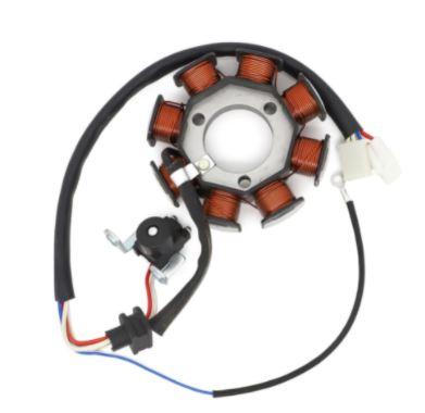 Dirt Racing Stator Coil 2005-2014 Yamaha YBR125 XT125 3d9-h1410-01-00