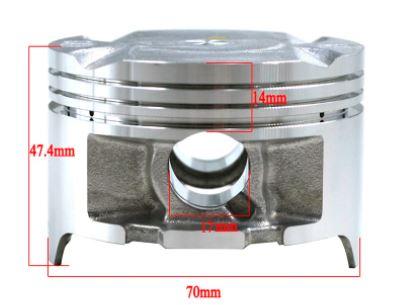 Dirt Racing Piston Kit 70.00mm Honda XL250 NX250 13010-kw3-000 13011-kw3-000