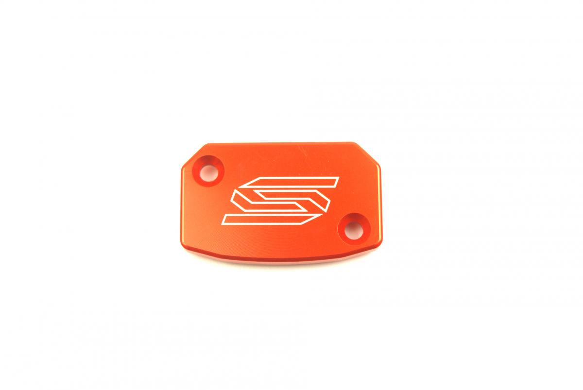 Scar Racing Cnc Front Brake/clutch Cylinder Cap KTM/gasgas, Scar Racing 5801 Orange
