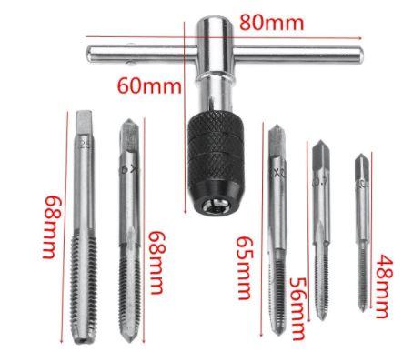 Dirt Racing Tap Wrench & Tap Kit 3-8mm