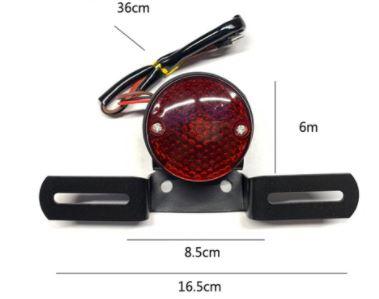 Rijomotor Rear Tail Lamp & Bracket Universal