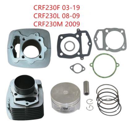 Dirt Racing Cylinder Kit 07-15 CRF230F Std 65.5mm Honda CRF230F SL230 XR230 FTR223 Sl Xr 12191-kcn-000