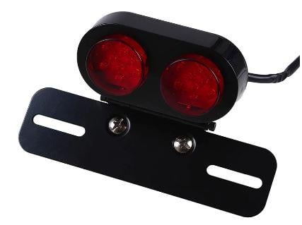 Dirt Racing Led Tail Light and Bracket