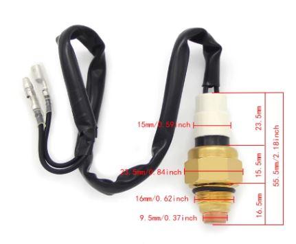 Dirt Racing Water Temperatur Sensor Kawasaki EN450 EN500 Vulcan Mule1000 KAF450 27010-1260