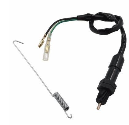 FIR Switch Rear Brake Stop Light & Spring M12 X 1.5mm Kit Universal