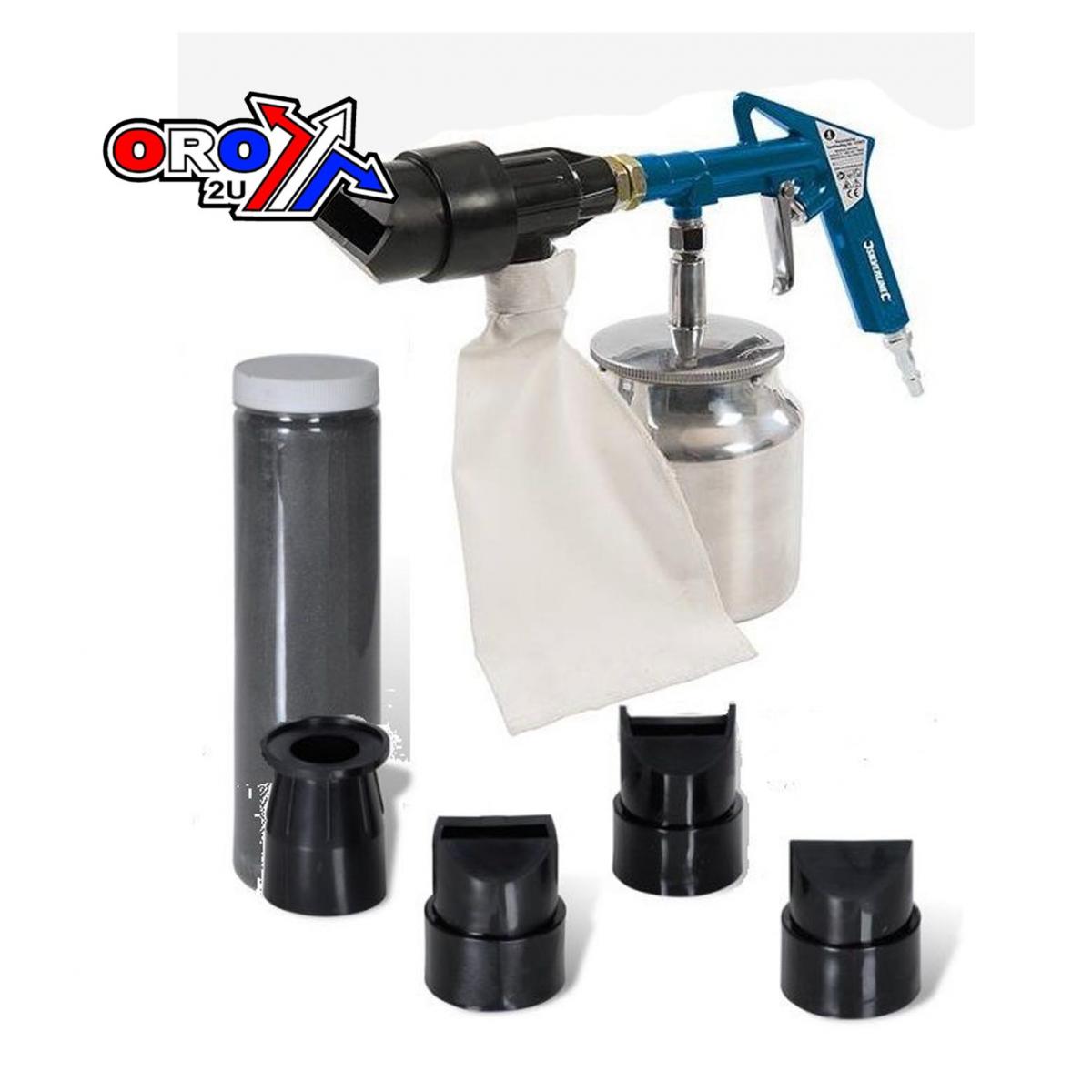 Toolstream Sand Blaster Kit Recirculating, 6pce Kit 4 X Nozzles, 372673